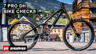 7 Pro DH Bike Checks from Crankworx Innsbruck 2021