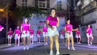 Nhảy 56 bước trên nền nhạc hoa Đừng dừng lại - Chinese- CLB tổ 8 Thạch bàn Long biên Hà Nội