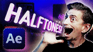 EASY Halftones in After Effects with ZERO Third-Party Plugins!