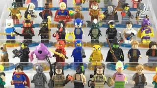 Все размеры Lego Minifigures - волна от 1 до 10 (полная коллекция)