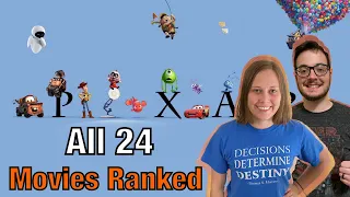 My Wife and I Tier Rank ALL 24 Pixar Movies!