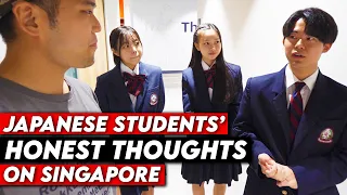 Japanese Students’ Thoughts on Singapore & Inside AMAZON Web Services office!