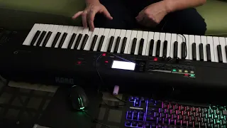 Beverly Hills Cop Theme on Korg i3 | 2 Versions – St. Strings + Pan Flute and Lead Saw + Dark Pad