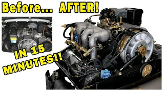 Budget Ebay Porsche 3.2 Carrera Engine Refresh in 15 MINUTES!!