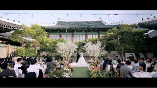 {젠포아트} 신라호텔 영빈관 웨딩필름 하이라이트ㅣ대표포함 2인촬영ㅣFHDㅣshilla hotel wedding film