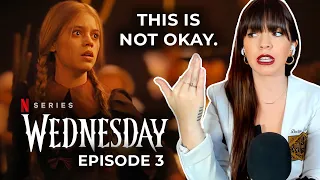 Therapist reacts to the Psychology of Wednesday Addams | Episode 3