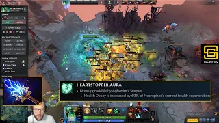 "HOLYSH!+ IT'S TICKING FAST" - Waga Tests Necro with Aghs Scepter 7.34