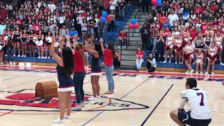 Tiktok Dance Battle at school rally!