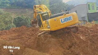 komatsu 210 Hitachi zx130k phá tuyến