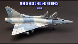 DASSAULT MIRAGE 2000 D HELLENIC AIR FORCE 1:72 ITALERI Full Video Build