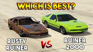 GTA 5 ONLINE : RUINER 2000 VS RUSTY RUINER (WHICH IS BEST?)