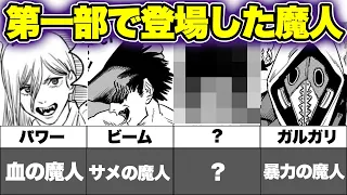 【チェンソーマン考察】作中に登場した魔人8人総まとめ!!