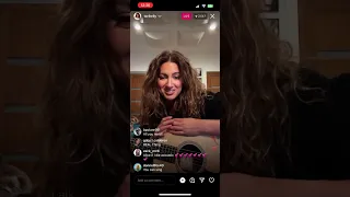 tori kelly instagram live - 25/8/23