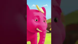 Ek Mota Hathi Sehar Ko Chala, एक मोटा हाथी #shorts #hindipoem4kidz #kidsvideo #animals #shortsvideo