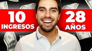 Como Construí 10 Fuentes De Ingreso a Mis 28 años 💸 (Cada Una $1,000 Por MES!)