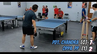 Pingpong lawan Pendeta, berani ❗❓😂🙏  | Oppa Pingpong 🆚️ Pdt. Chandra | PTM Meruya | Oppa Pingpong