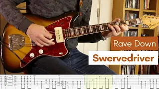 Rave Down - Swervedriver - Learn to Play! (guitar Cover & Tab)