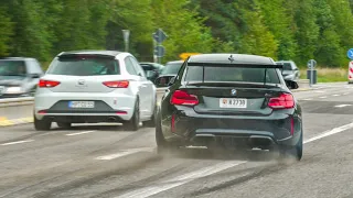 550HP BMW M2 Competition with Equal Exhaust - LOUD Revs, Flames and POWERSLIDES!