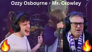 My Dad And I React To Ozzy Osbourne - Mr. Crowley 1981 (Live Video)