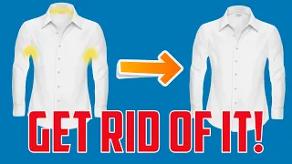 How to Remove Yellow Armpit & Collar Stains For GOOD!