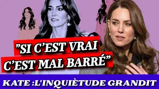 Kate Middleton : Les nouvelles inquiétantes concernant sa santé. "Si c'est vrai , c'est mal barré"