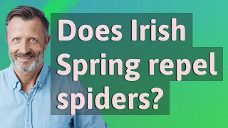 Does Irish Spring repel spiders?
