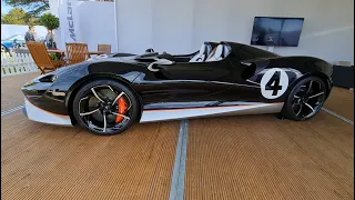 2020 McLaren Elva Interior and Exterior Video View at Blenheim Palace Salon Prive 2020