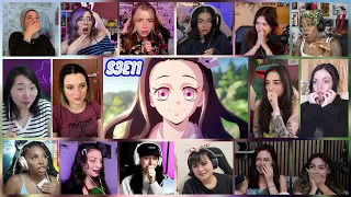 Demon Slayer Season 3 Episode 11 Girls Reaction Mashup | Swordsmith Village Arc Ep 11