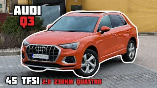 #55 2020 Audi Q3 "Marcheweczka" 2.0 TFSI 🚗 opinie, jazda, wnętrze, jakość, materiały - MOTOPATRYK -