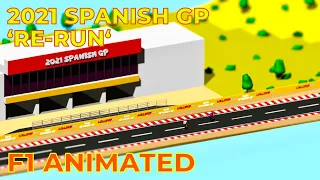 Max Verstappen VS Lewis Hamilton | 2021 Spanish GP | Formula 1 Animated Comedy |