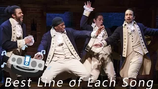 Hamilton Condensed - Best Lines from Each Song