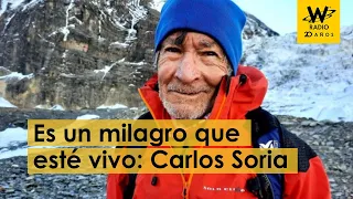 Es un milagro que yo esté vivo: alpinista Carlos Soria Fontán