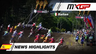 NEWS Highlights in Italiano | MXGP of Galicia 2024