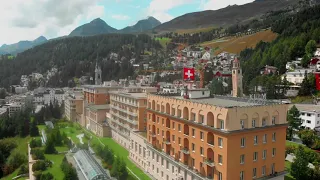 The Kulm Hotel St. Moritz - View from Above