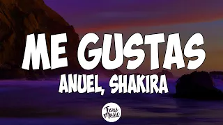 Me Gustas - Shakira Anuel AA(Letra/Lyrics)