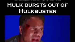 Deleted Scene From Marvels Avengers Infinity War: Hulk bursts out of Hulkbuster suit