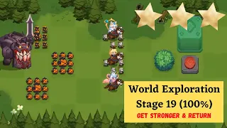 Guardian Tales | World Exploration Stage 19 - Get Stronger and Return (100% Completion)