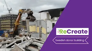 ReCreate | Deconstruction of Swedish donor building