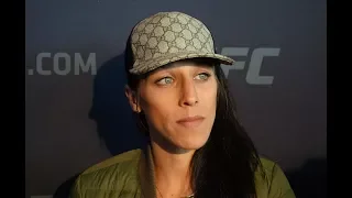 Joanna Jedrzejczyk UFC 223 Media Day Scrum