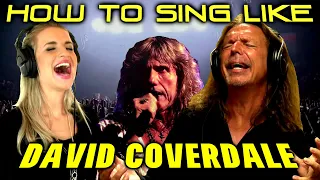 How To Sing Like David Coverdale - Ken Tamplin Vocal Academy