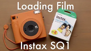 Fujifilm Instax SQ1 || Film Loading