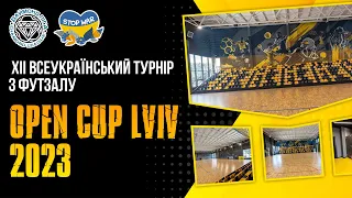 🔴LIVE День1: XII Всеукраїнський Турнір з футзалу Даймонд Ліга "LVIV OPEN CUP 2023"