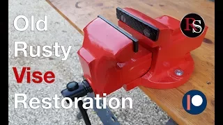 Old Broken Vise Restoration / DIY