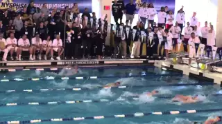 Ryan Wagner First Place NY State 100 BackStroke