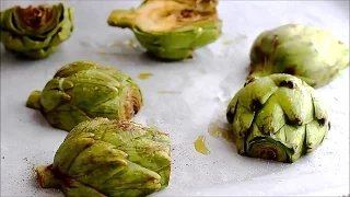 How to make Oven Roasted Artichokes Recipe | HappyFoods