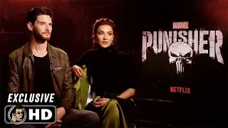 Ben Barnes and Amber Rose Revah Exclusive Interview for The Punisher Season 2