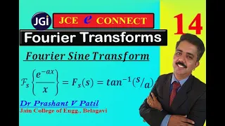 Fourier Sine Transform || e^(-ax)/x || 18mat31 || Dr Prashant Patil