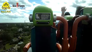 Kingda Ka World’s Tallest Coaster Row 3 POV May 2022 - Six Flags Great Adventure (No Copyright)
