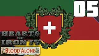Now I'm Swiss Cheese || Ep.5 - By Blood Alone Switzerland HOI4 Lets Play