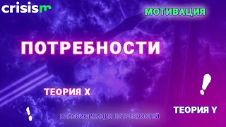 ПОТРЕБНОСТИ в основе МОТИВАЦИИ. Классификация ПОТРЕБНОСТЕЙ